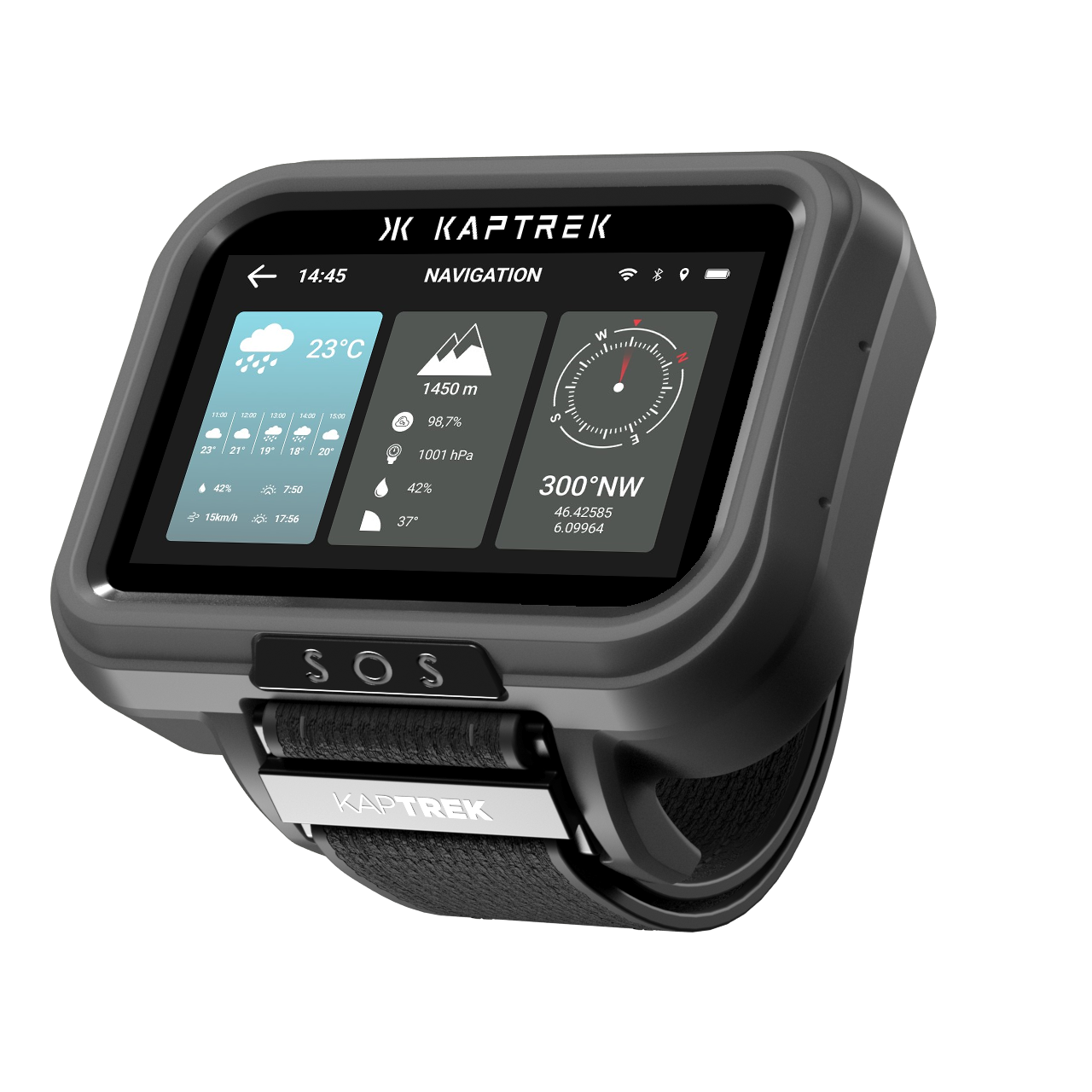 Kaptrek Outdoor connected watch