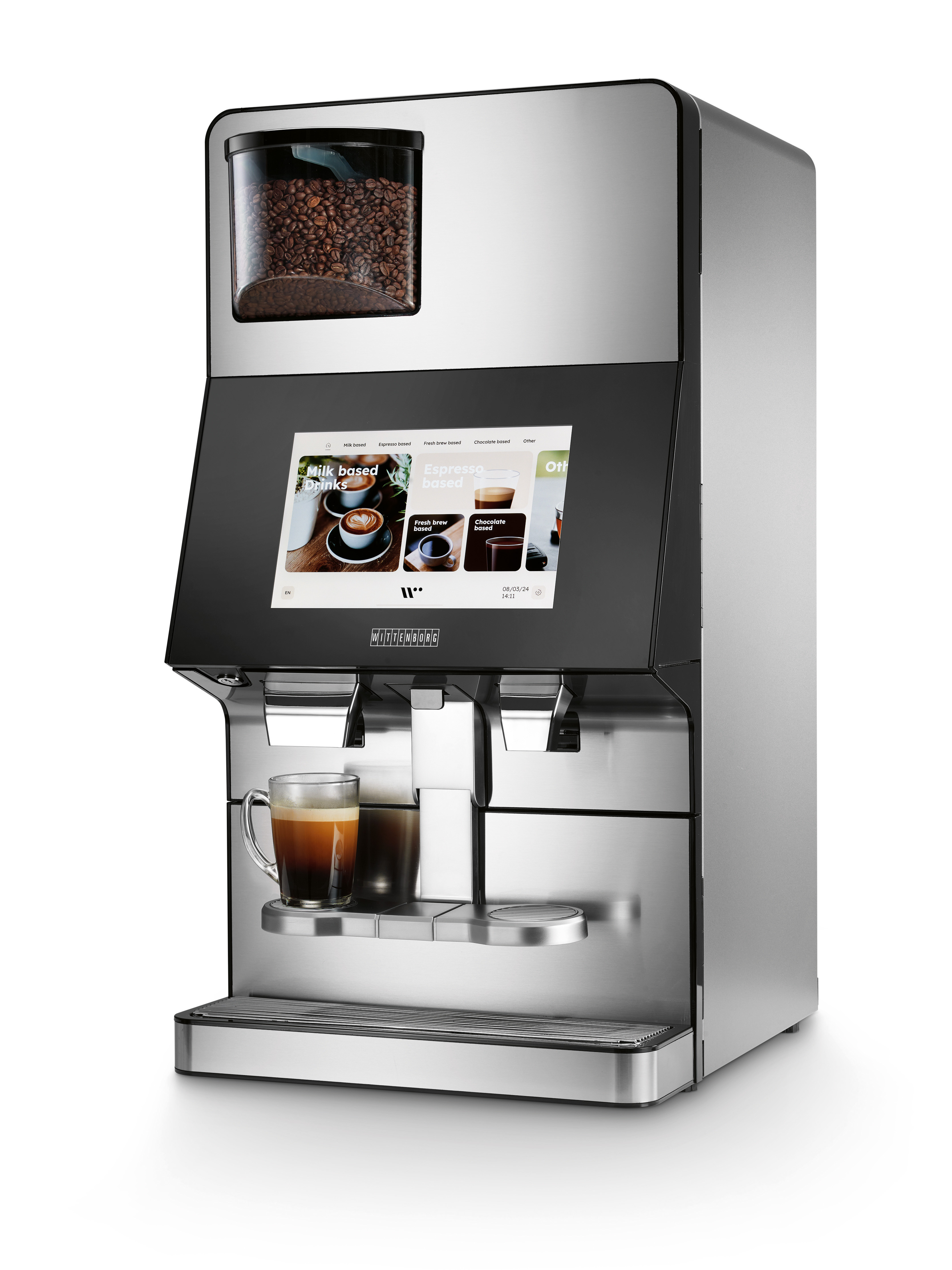 Evoca W100 coffee machine
